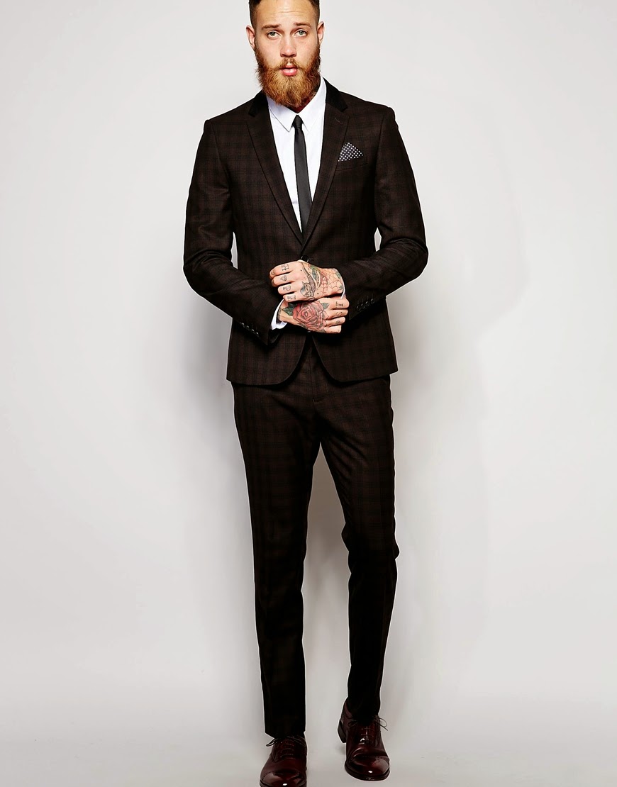 terno com camisa quadriculada