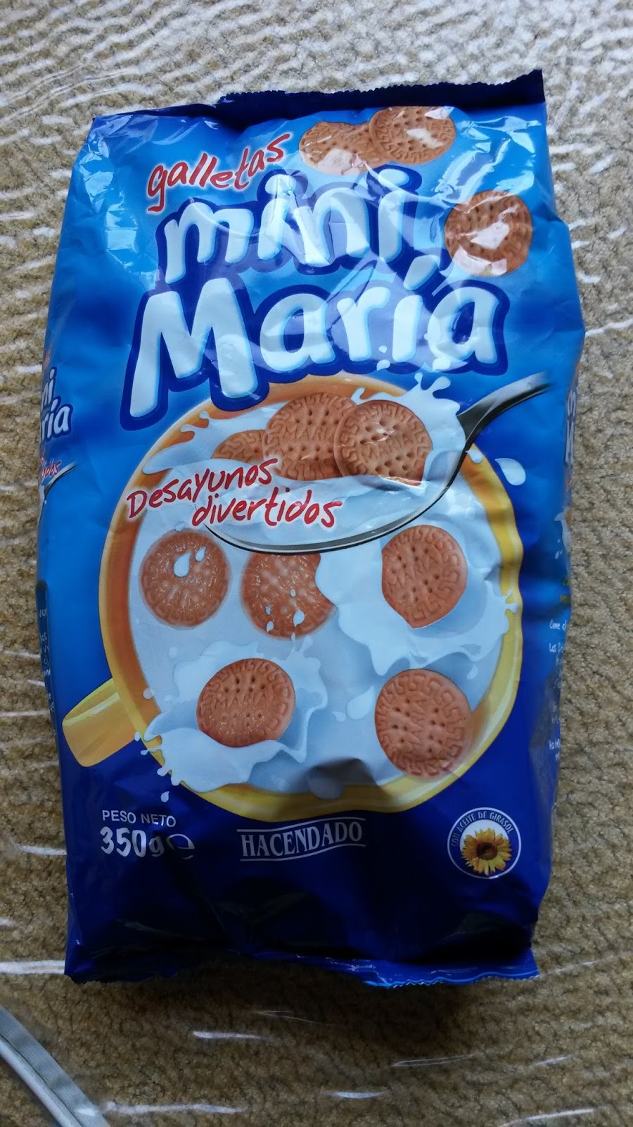 ÑAM ÑAM ) GALLETAS MERCADONA (HACENDADO) mini maria, digestive ÑAM ÑAM ) GALLETAS MERCADONA (HACENDADO) mini maria, digestive