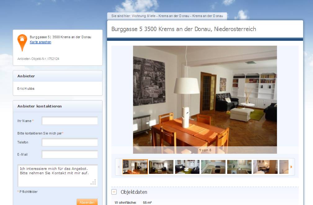 Single wohnung krems an der donau