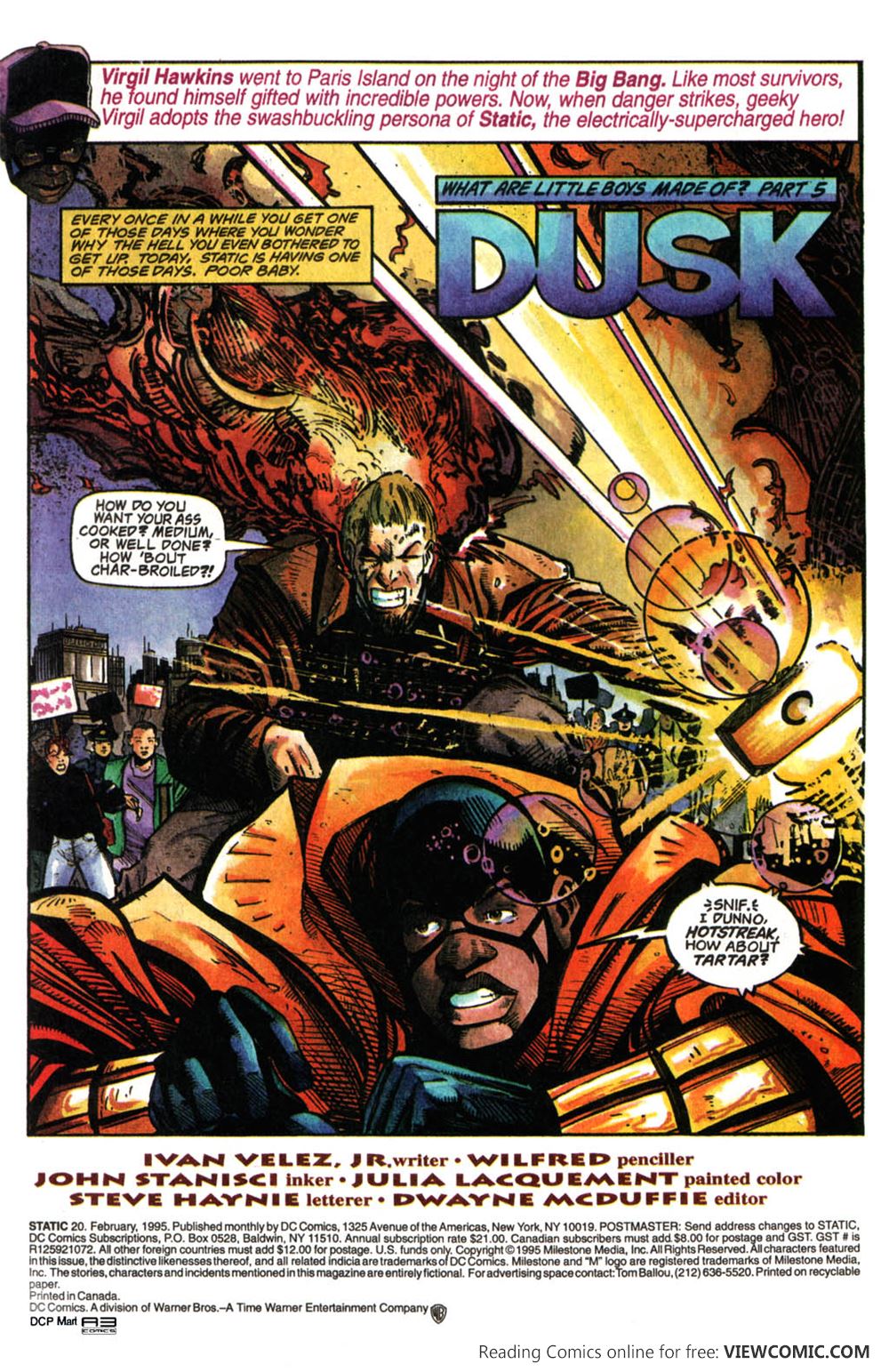 Static 020 1995 Read Static 020 1995 comic online in high quality. Read Full Comic online for