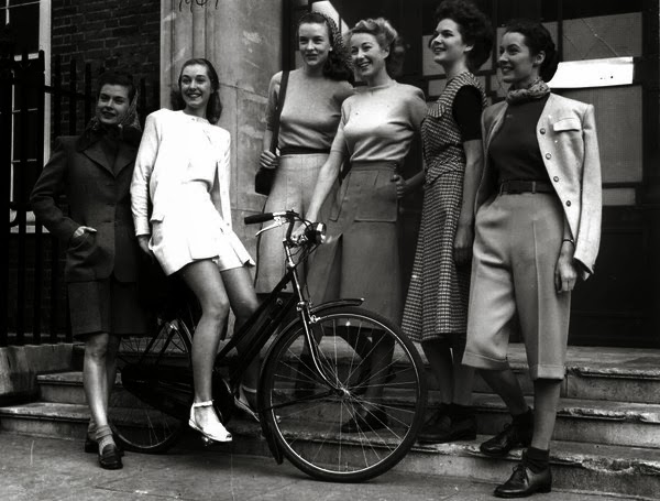 1950s biker girl