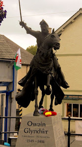 Owain Glyndwr in Corwen, North Wales!