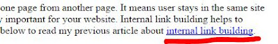 Internal link building Internal link building