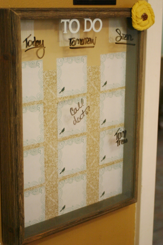charming creations Dry Erase Post It Note Organizer