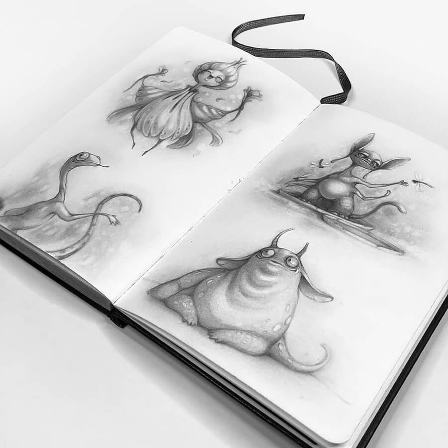 05-Drawings-of-Creatures-Stella-Bialek-www-designstack-co
