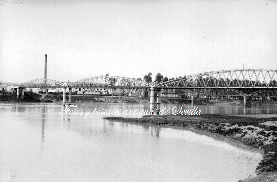 Fotos y postales antiguas de Sevilla El Puente de Barcas y puentes menores de Sevilla Fotos y postales antiguas de Sevilla El Puente de Barcas y puentes menores de Sevilla