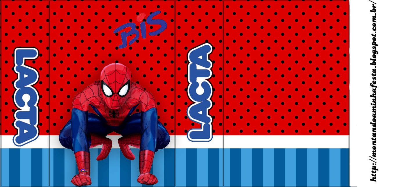 Fiesta de Spiderman Etiquetas para Candy Buffet para Imprimir Gratis