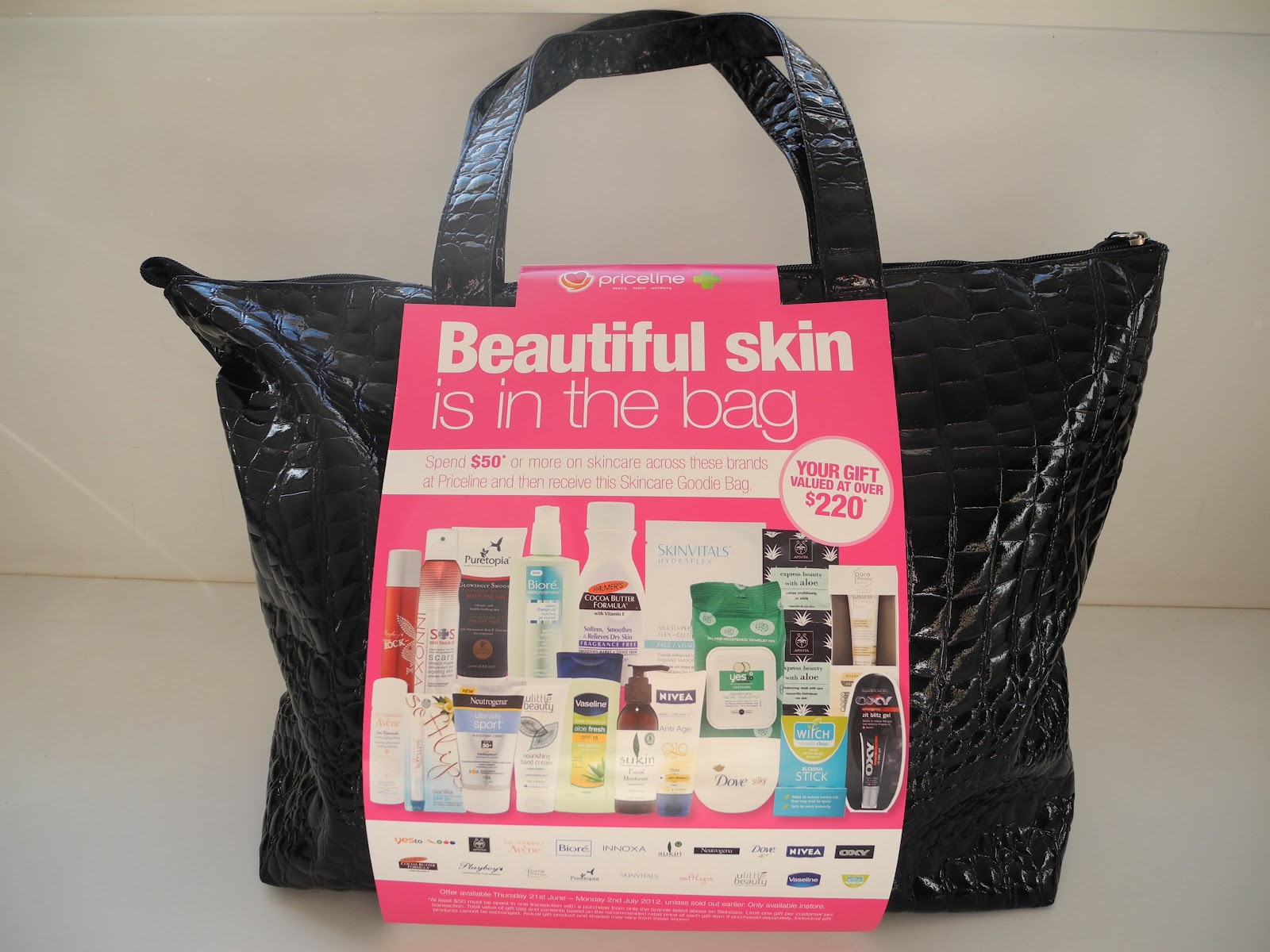 Kathryn's Beauty Blog Priceline Skincare Goodie Bag