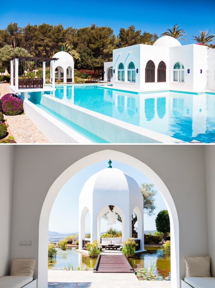 Luxushochzeit in einer Villa auf Ibiza