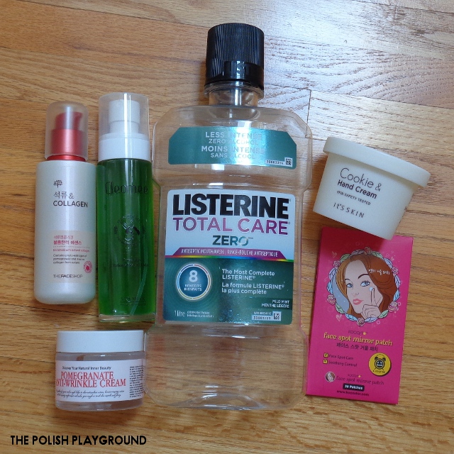 July 2017 Product Empties
