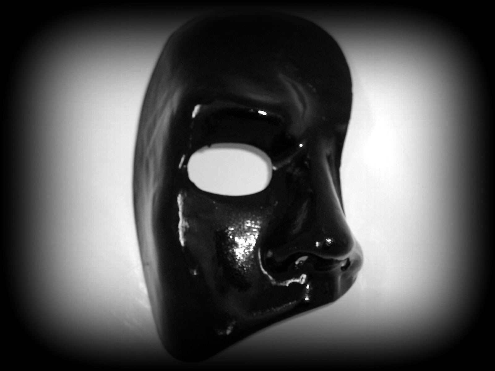 Phantom of the opera mask black