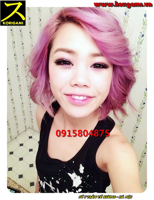 CẮT NHUỘM TÓC BOB KIỂU HÀN QUỐC ĐẸP TẠI HANOI KORIGAMI