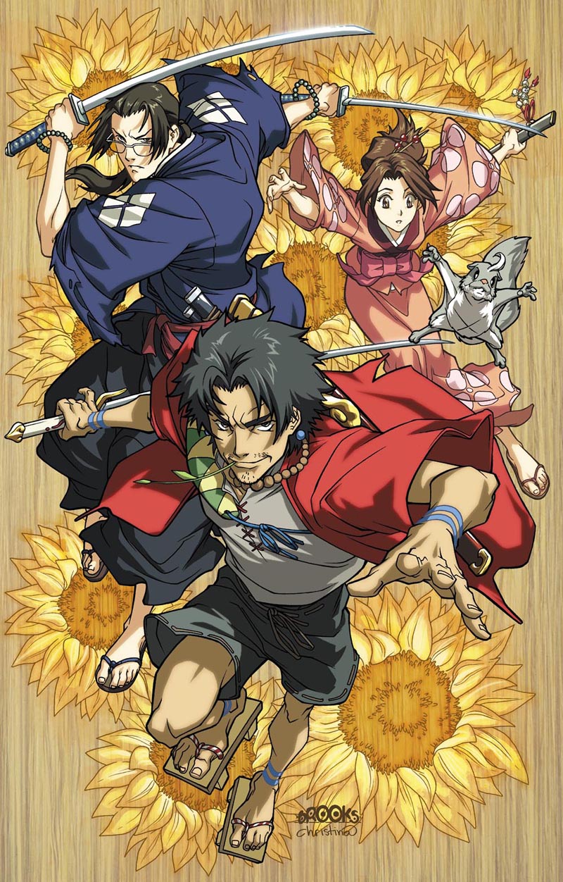الحلقة الأولي من Samurai Champloo مترجمة Spirit Of Animes