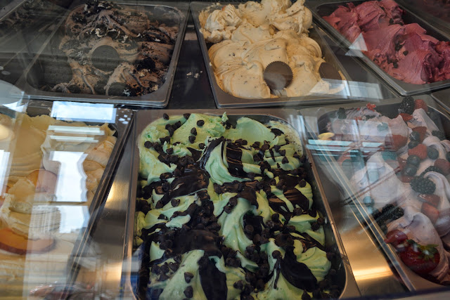 fresh gelato at Vero cafe