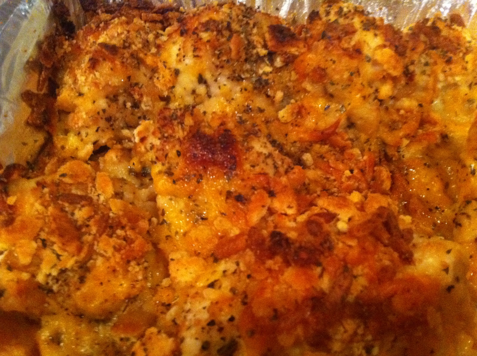 The Pinsters Crispy Cheddar Chicken