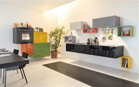 Colorful kitchen cabinet, amazing ideas to Change the Kitchen interior