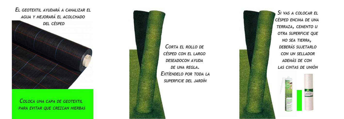 Todo para tu jardín: Colocación del césped artificial