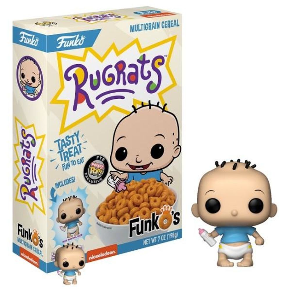 NickALive! Funko Unveils Nickelodeon Rugrats Tommy Pickles FunkO's Cereal