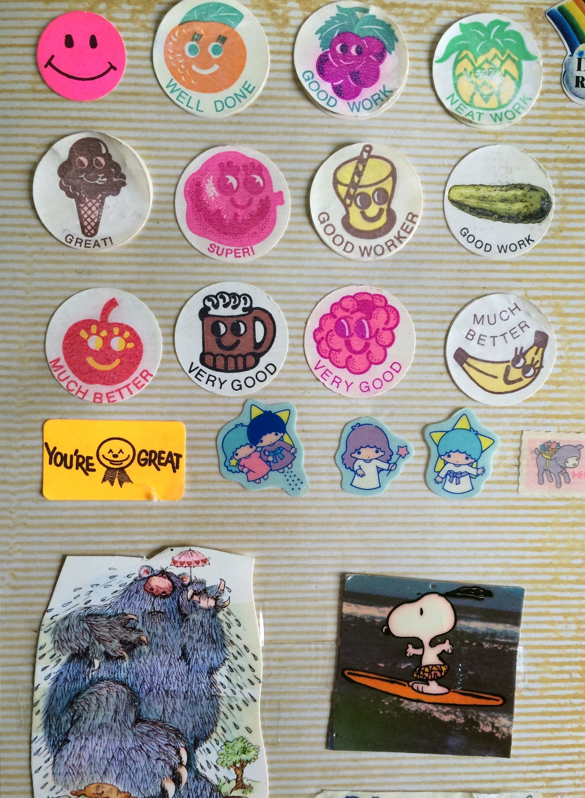 Scratch and Sniff Stickers 80's Flashback! The Jersey Momma