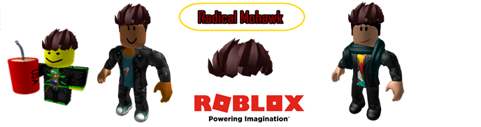 Radical Mohawk O Novo Cabelo Do Roblox