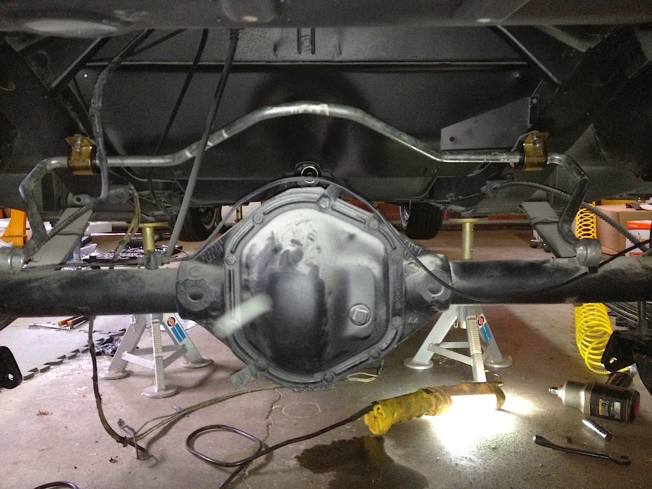 Studeventure Rear sway bar installation