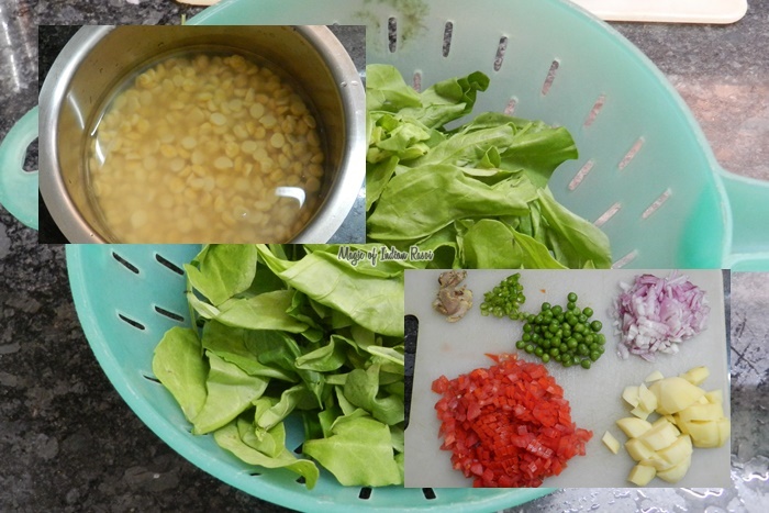 सिंधी साई भाजी | चना दाल और पालक सब्जी | Sindhi Sai Bhaji Recipe in Hindi - Priya R - Magic of Indian Rasoi