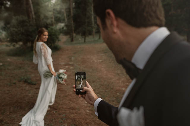 rosa clara vestido novia bohemia boda barcelona wedding boho