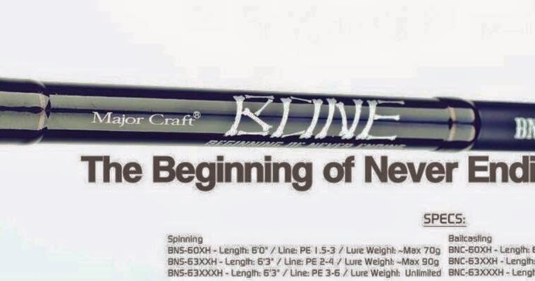 Major craft bone rod Clearance