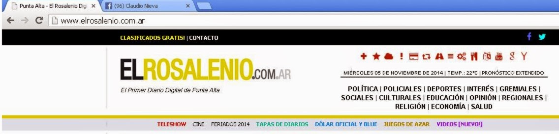 pronostico punta alta