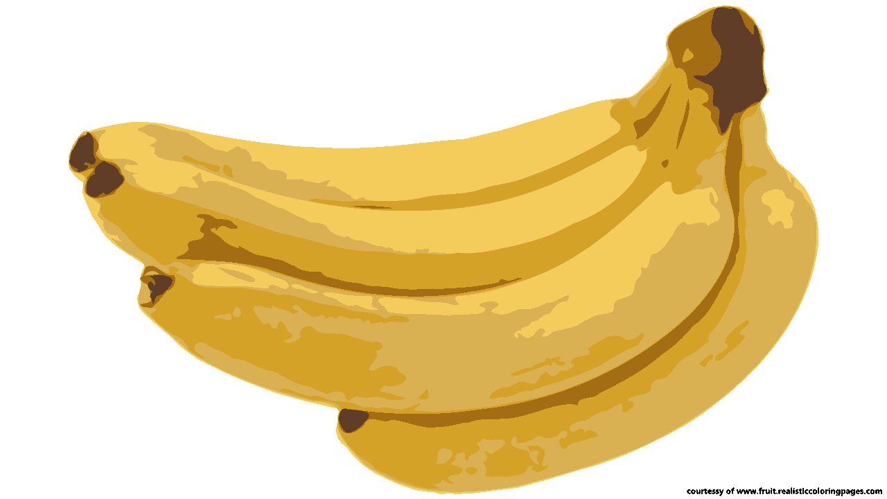 Banana Fruit Clipart Peel Pictures Clip Art