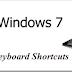 List of all the shortcut keys of windows 7 and up