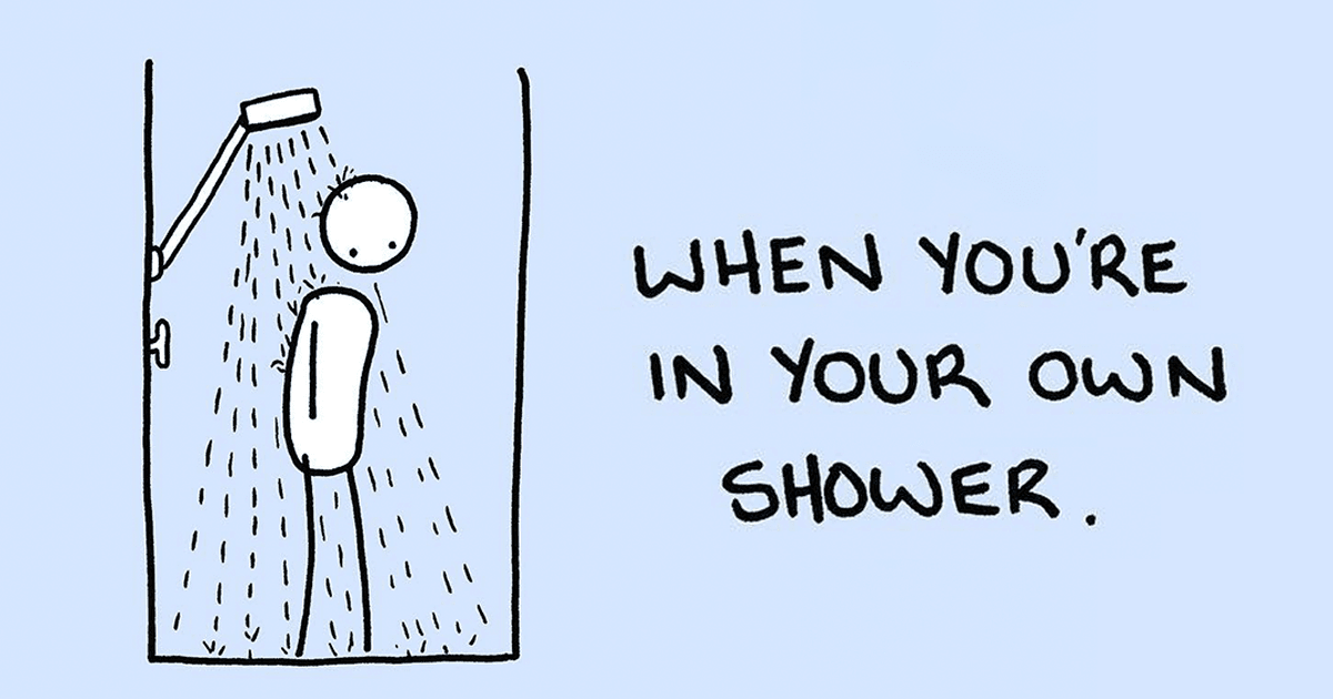 10 Hilarious Comics Of Shower Moments We All Related To