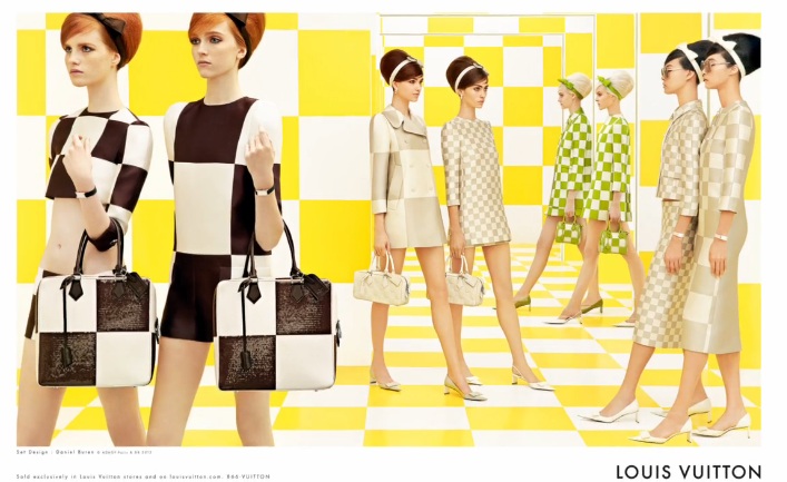 AD CAMPAIGN: Louis Vuitton Spring/Summer 2013: 12 Models by Steven