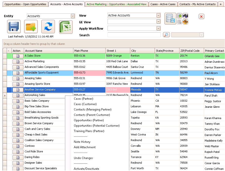 Practical Dynamics CRM Dynamics CRM 2011 Grid Editor