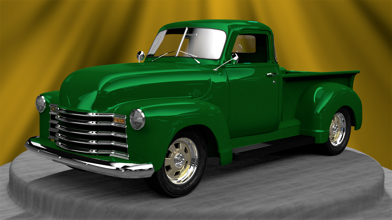 The Tinkers Workshop My 1951 Chevy Blender 3d Pickup Truck