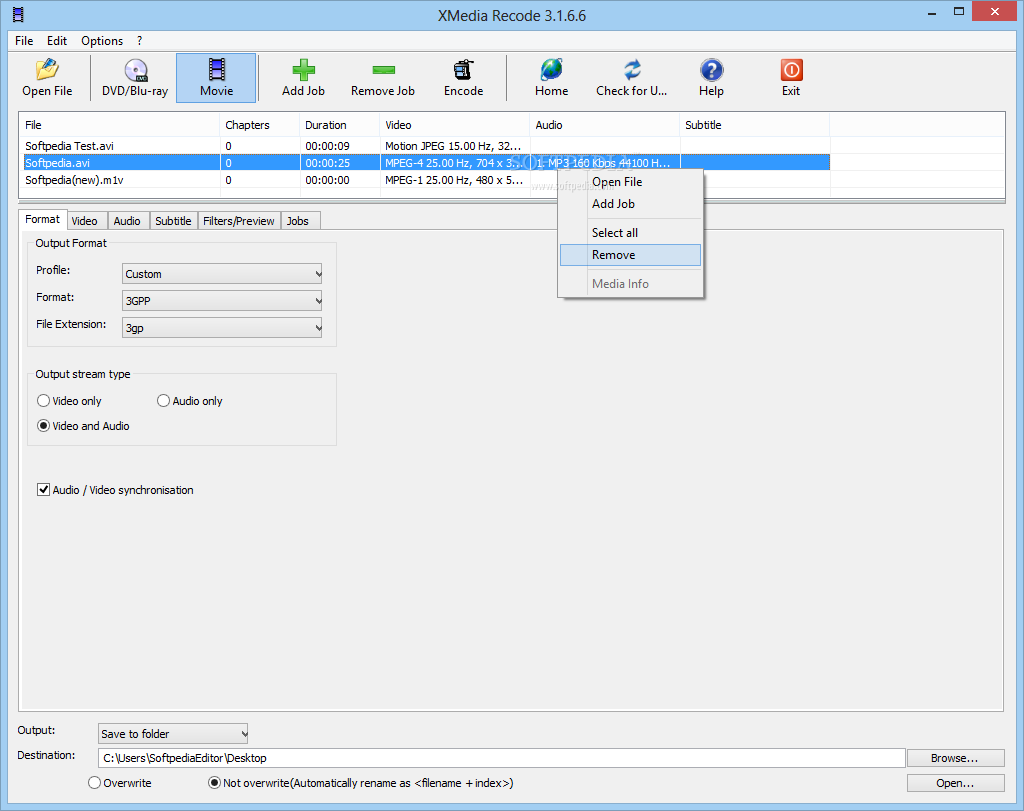 for windows instal XMedia Recode 3.5.8.3