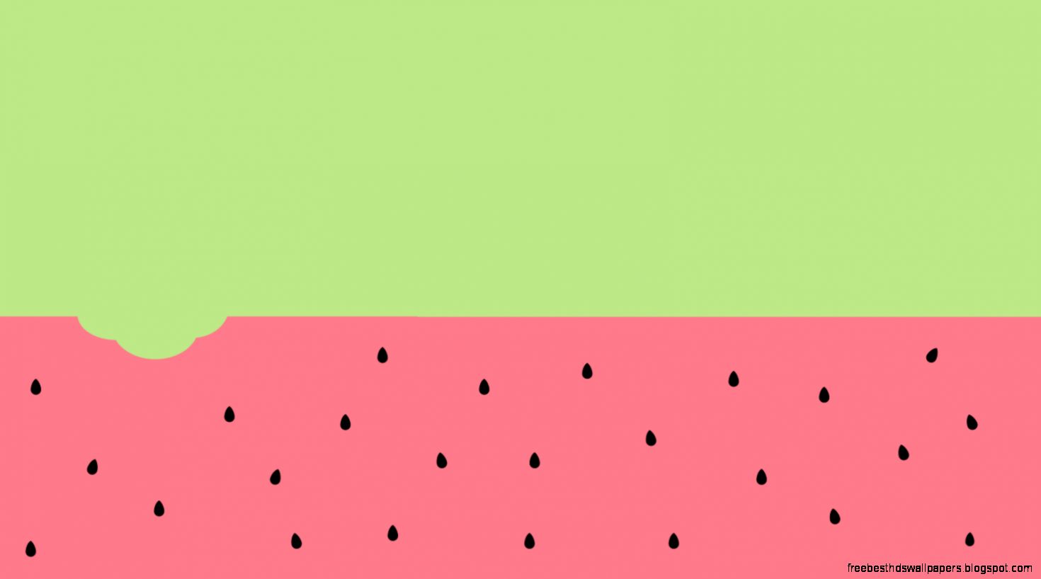 Free desktop wallpaper Watermelon Casual Mess