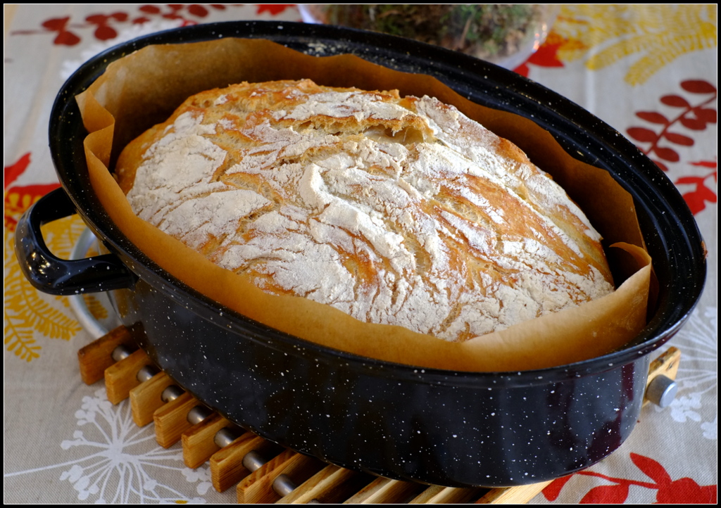Schatz, Essen ist fertig!: No-knead bread - Brot ohne Kneten