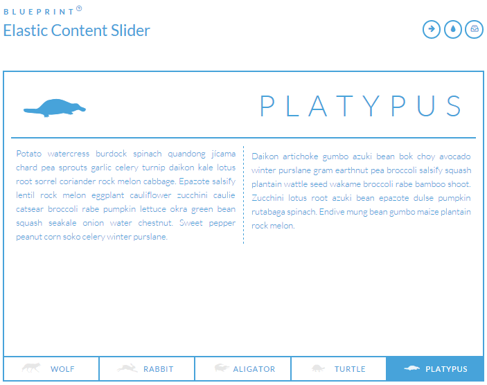 Elastic Content Slider Elastic Content Slider