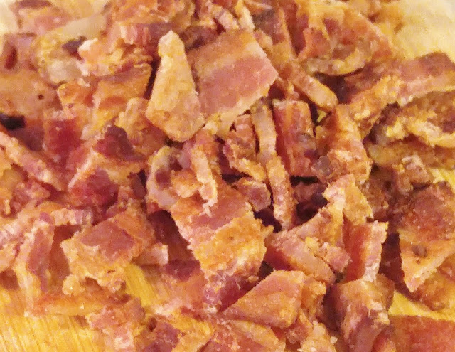 chopped Applewood smoked bacon