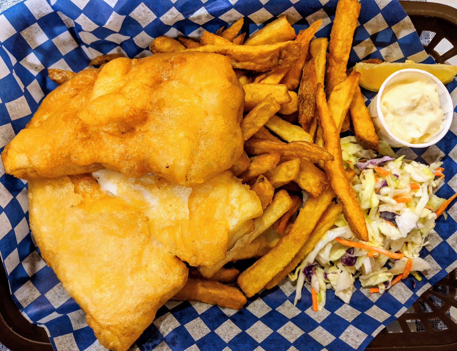 My fave fish and chips in Vancouver