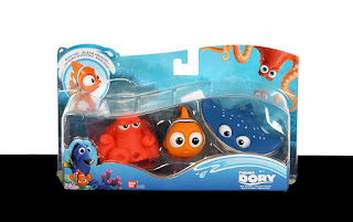 finding dory bath toys squirters 