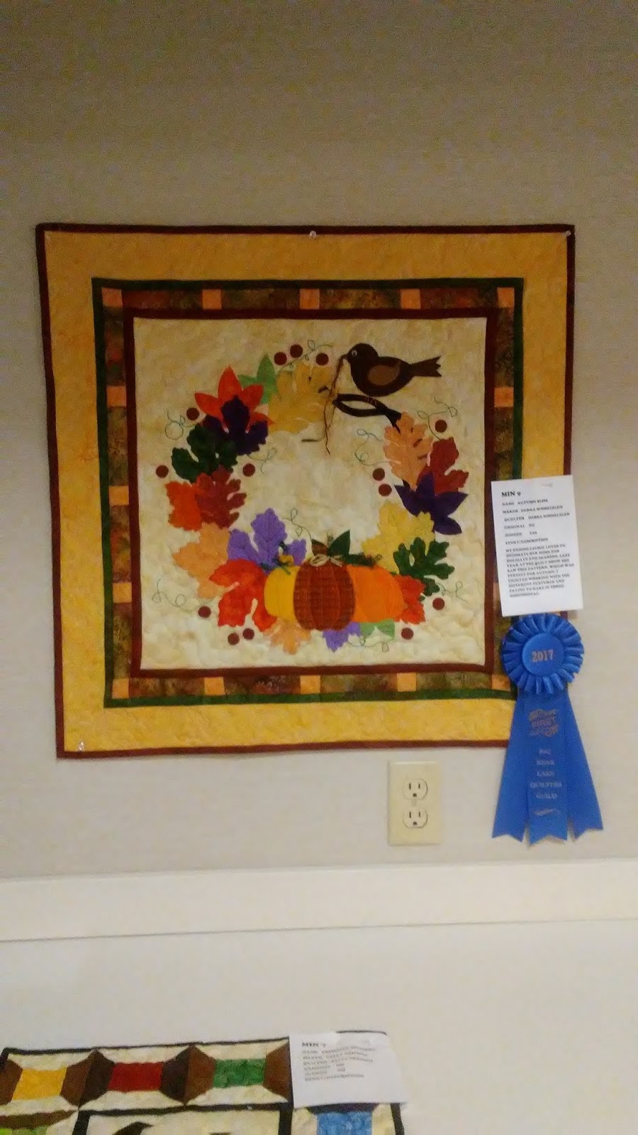 Stitchin' by the River Studio New Finishes and Big Bear Quilt Show