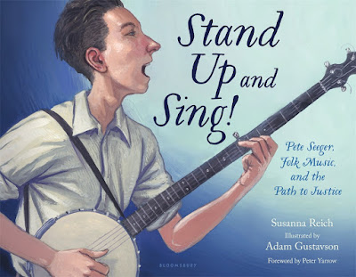 Itching for Books: Review: Stand Up and Sing! Pete Seeger, Folk Music