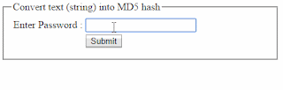 Encrypt password using MD5 hash in asp.net