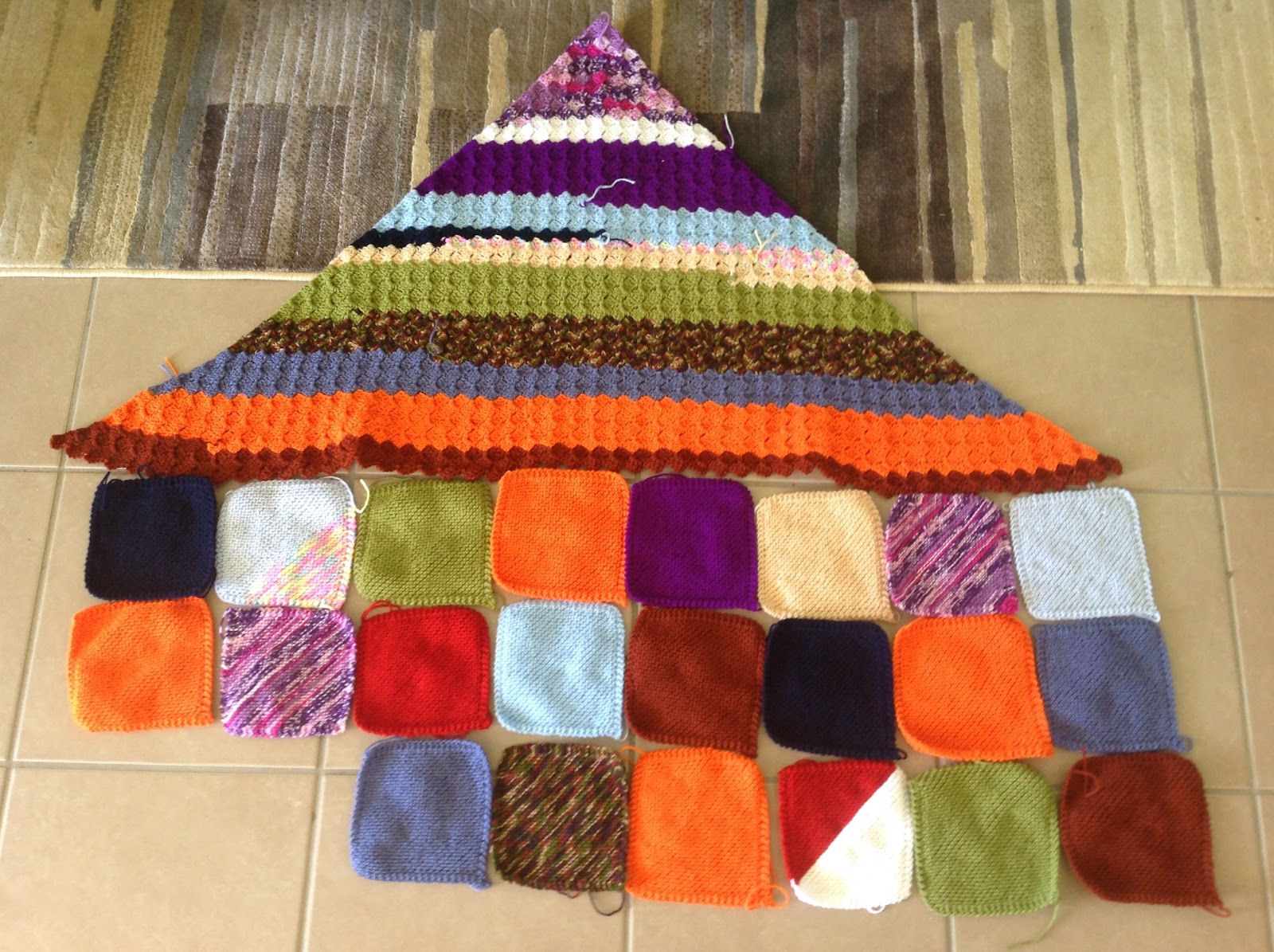 ButterZ I have been knitting for charity and another crochet blanket..