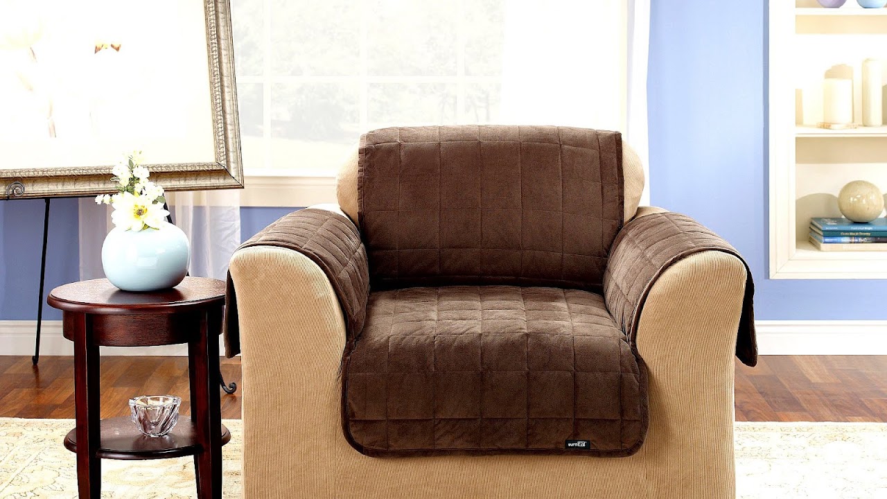 Sure Fit Deluxe Pet Sofa Cover Fit Choices