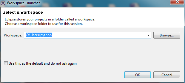 how to use eclipse with python