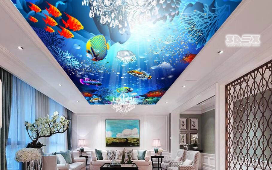 Extremly Amazing 3d False Ceiling Designs With Optical Illusion