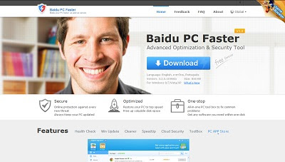 Baidu PC Faster , Cleaning and Tweaking